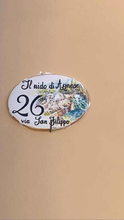 Il Nido Di Agnese Apartamento Bagni San Filippo Exterior foto